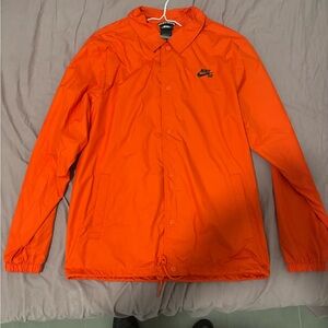 Nike Men's Vibrant Orange Windbreaker